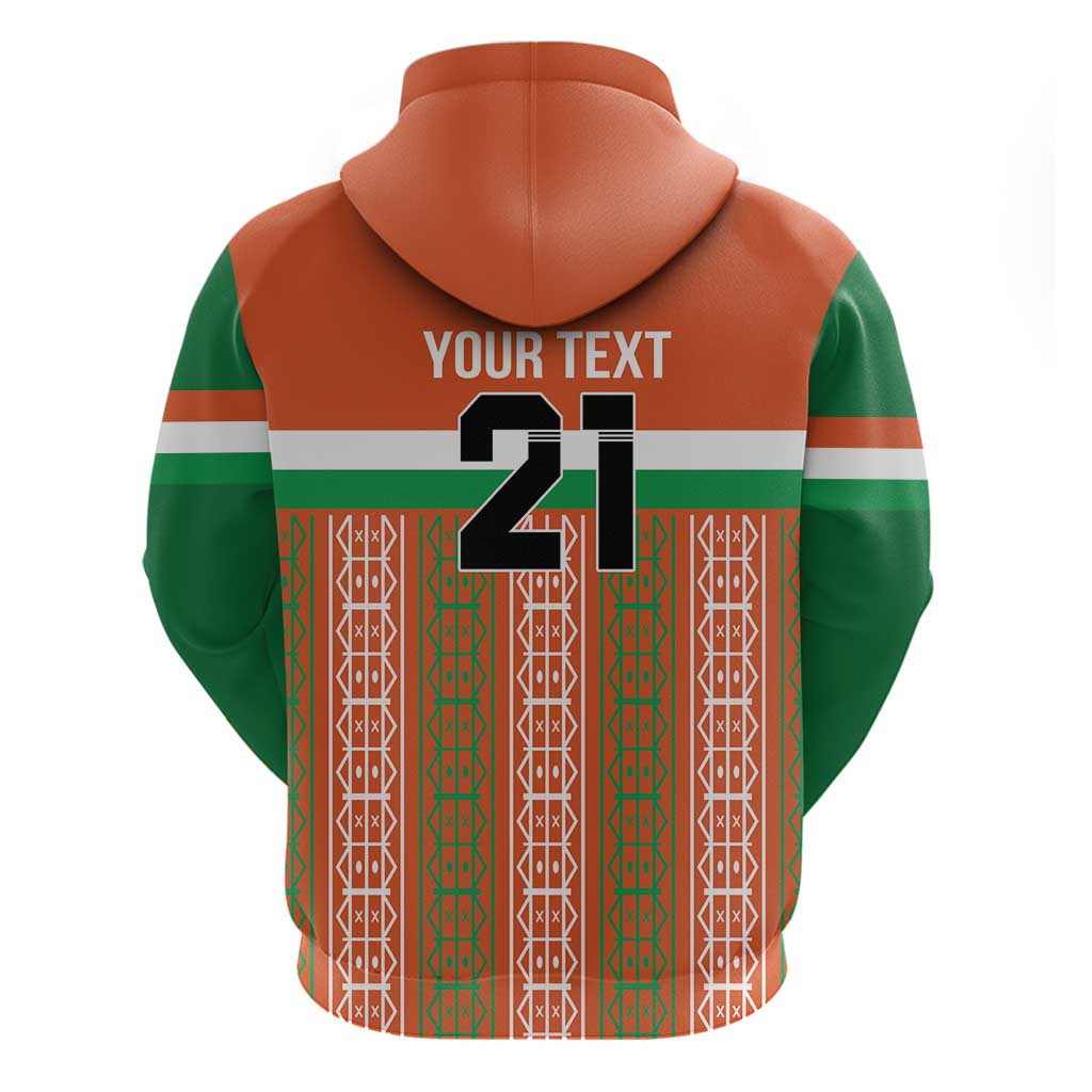 Equipe de Football Du Niger Custom Hoodie LT9