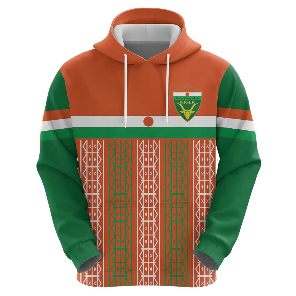 Equipe de Football Du Niger Custom Hoodie LT9