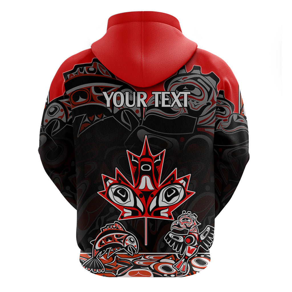 Custom Canada National Aboriginal Day Hoodie Indigenous Art Stylization LT9