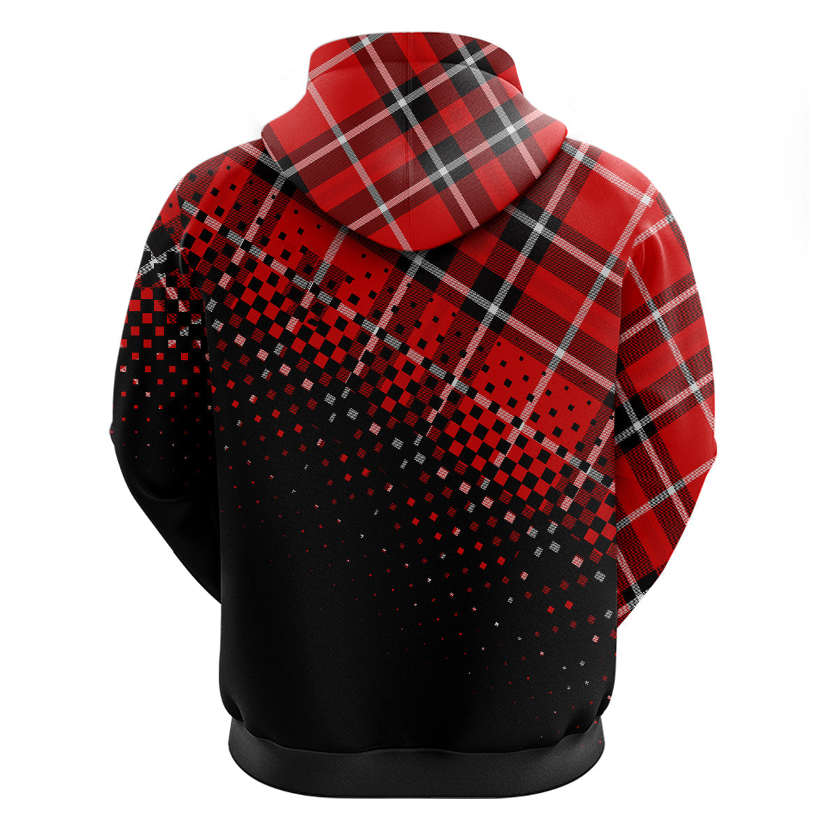 Scottish Gaelic Hoodie Crest Scotland Lion Tartan LT9