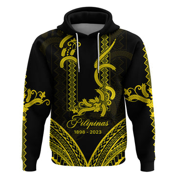 Philippines Independence Day Hoodie Pechera With Side Barong Patterns LT9