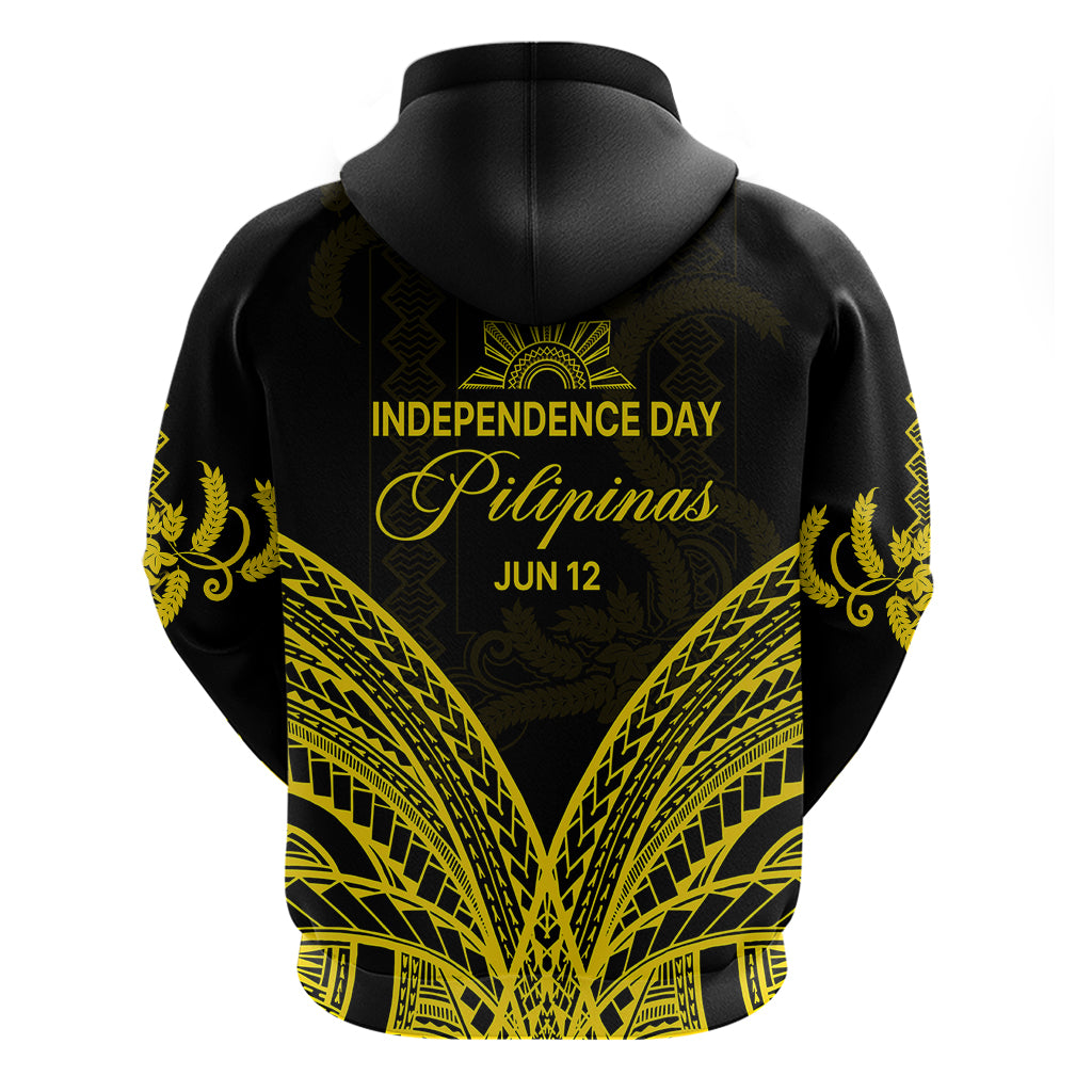 Philippines Independence Day Hoodie Pechera With Side Barong Patterns LT9