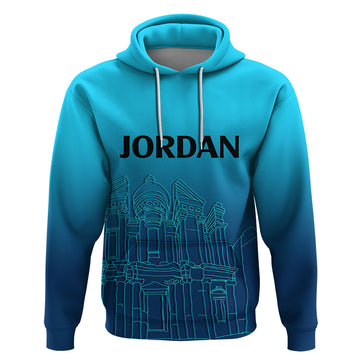 Jordan Hoodie Al-Khazneh in Jordan Blue Gradient LT9