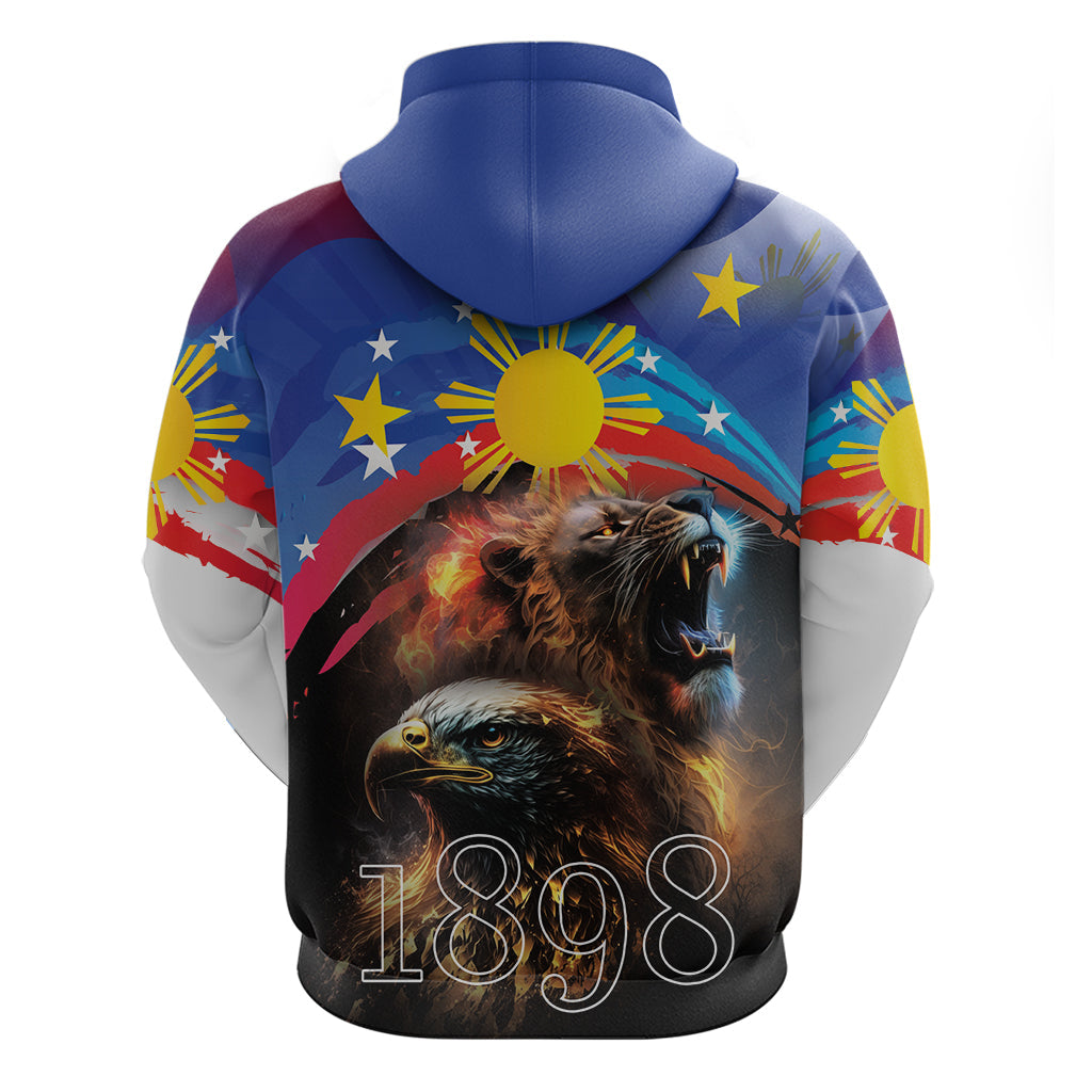 Philippines Lion and Eagle 1898 Hoodie Pilipinas Maligayang Araw ng Kalayaan LT9