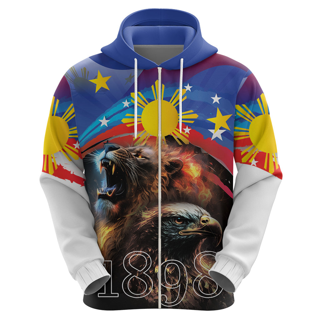 Philippines Lion and Eagle 1898 Hoodie Pilipinas Maligayang Araw ng Kalayaan LT9