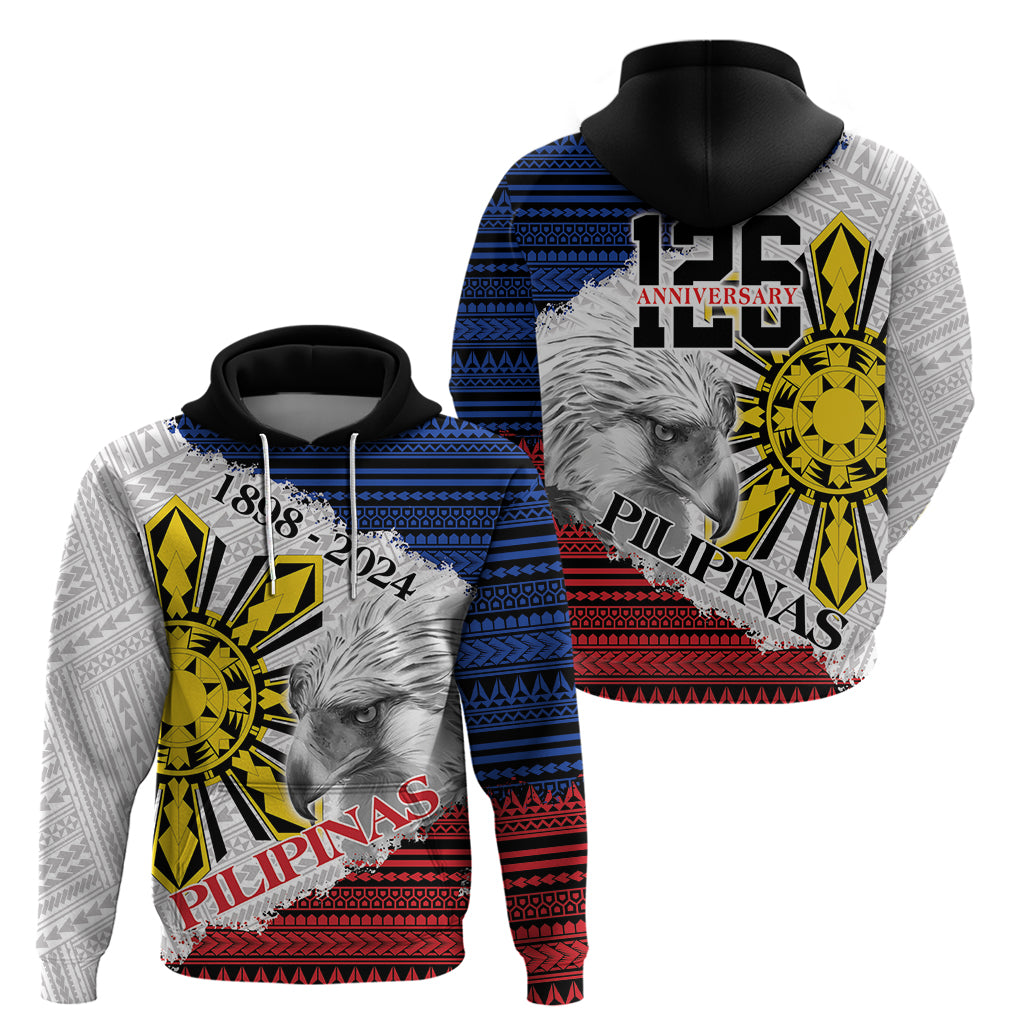 Philippines 126th Independence Day Hoodie Pilipinas Hunyo 12 Maligayang Araw ng Kalayaan LT9
