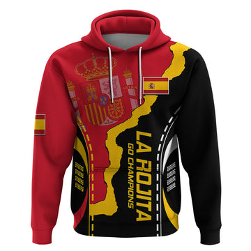 Spain Hoodie La Rojita Football Go Champions LT9
