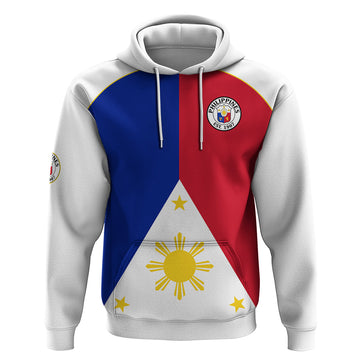 Philippines Concept Home Football Hoodie Pilipinas Flag White Style 2023 LT9