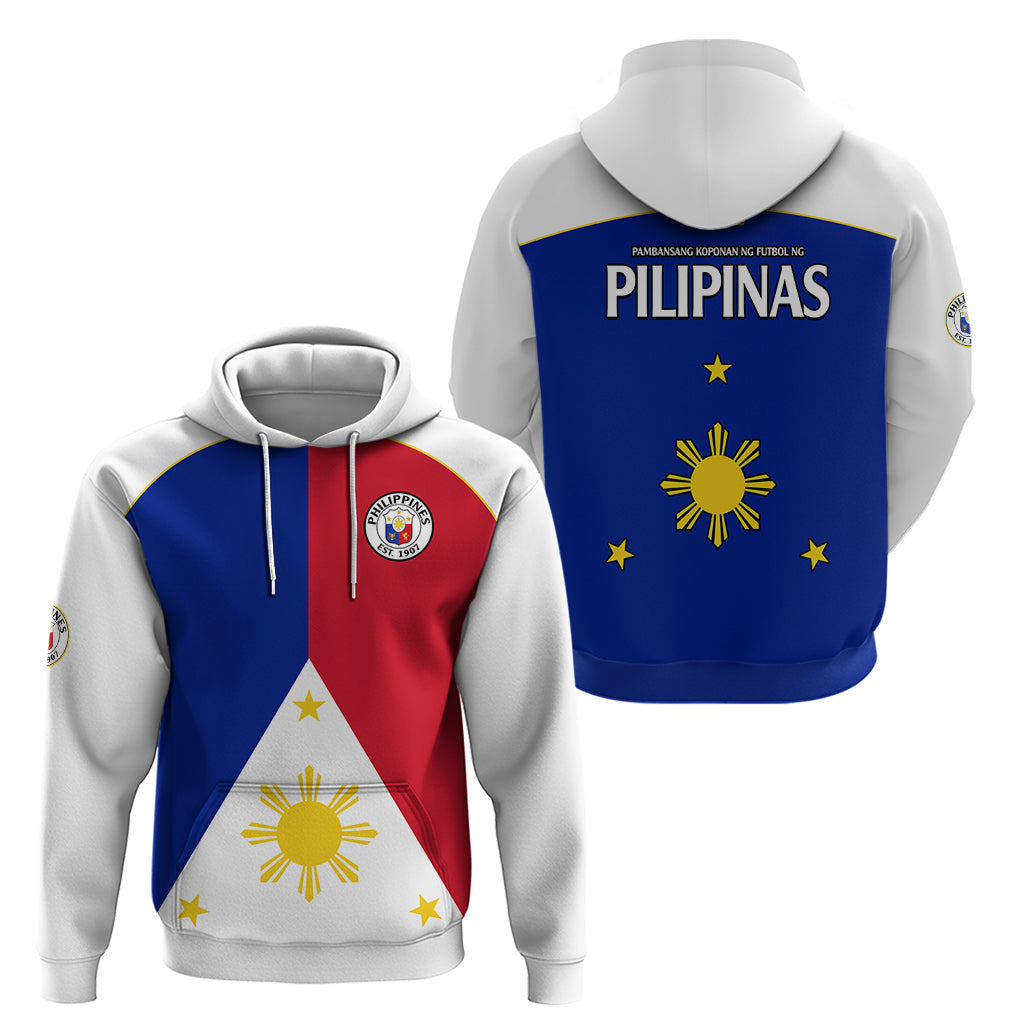 Philippines Concept Home Football Hoodie Pilipinas Flag White Style 2023 LT9