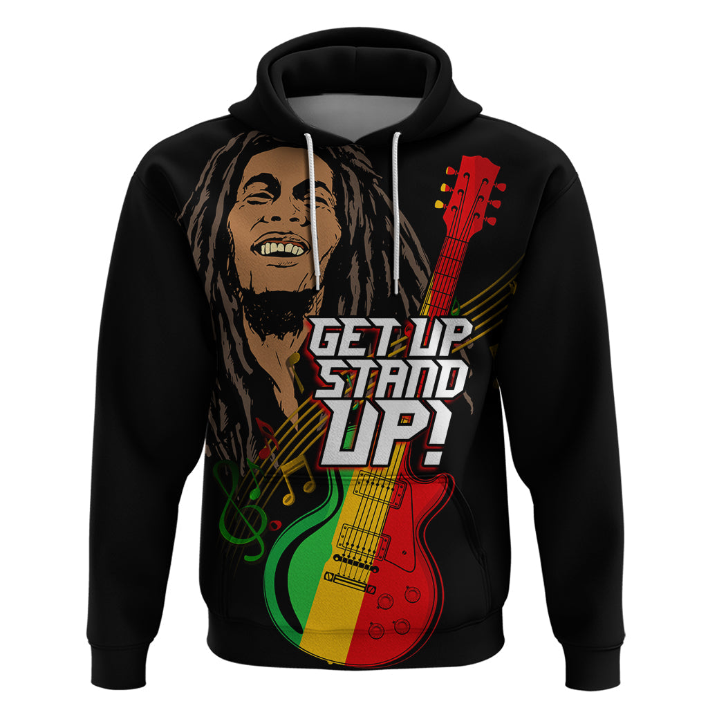 Legend Bob Get Up Stand Up Hoodie Reggae Multicolored LT9