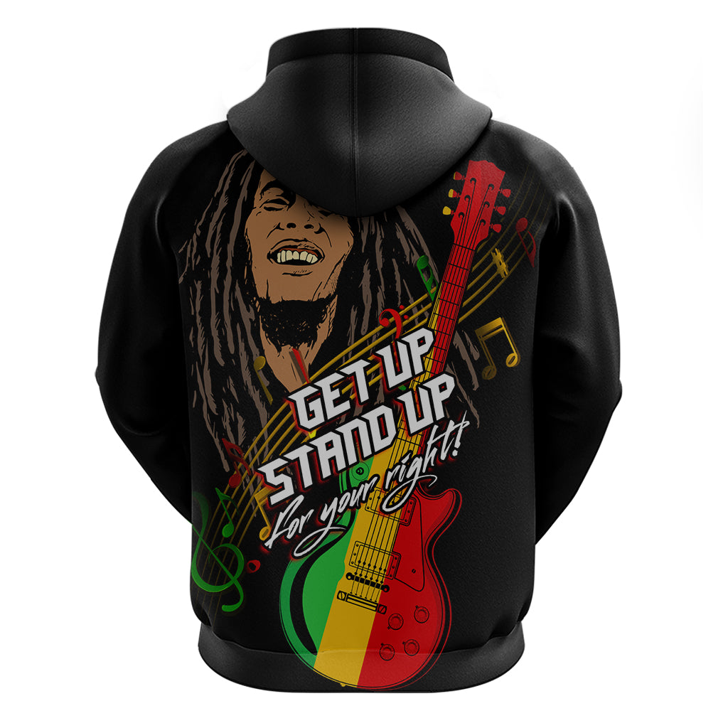 Legend Bob Get Up Stand Up Hoodie Reggae Multicolored LT9