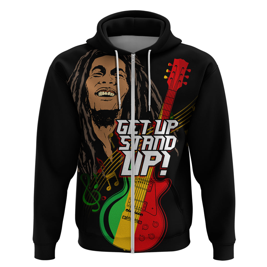 Legend Bob Get Up Stand Up Hoodie Reggae Multicolored LT9