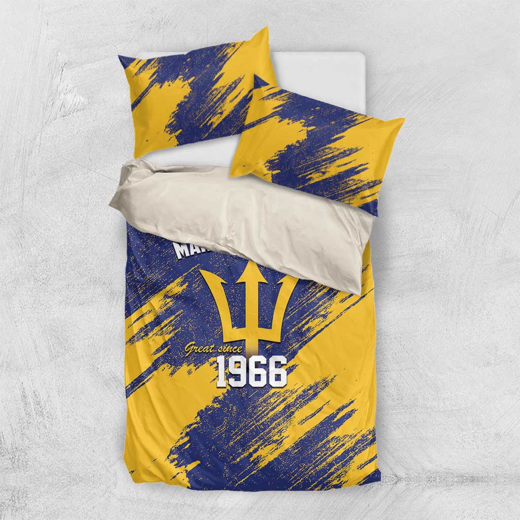 Black Barbadians Pride Est 1966 Bedding Set LT9