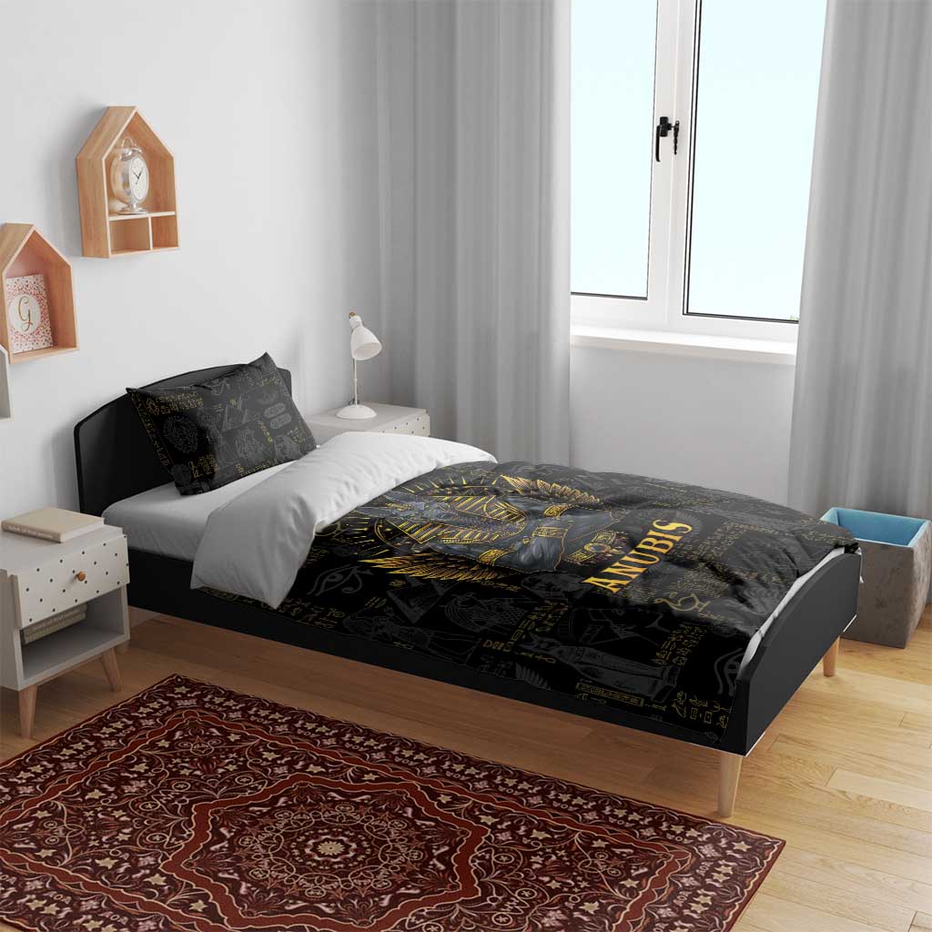 Anubis Egyptian God of Death Bedding Set LT9