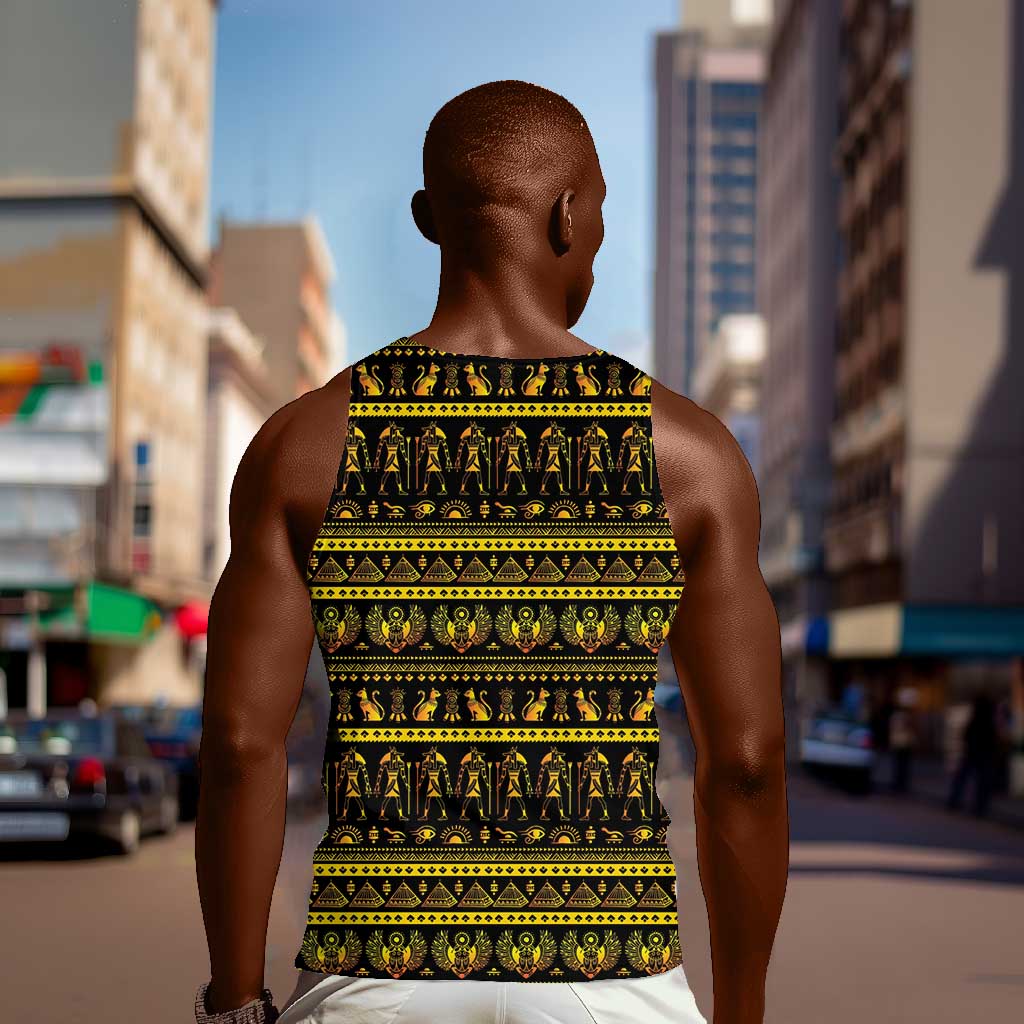Egyptian God of The Sun Eye of Ra Men Tank Top LT9