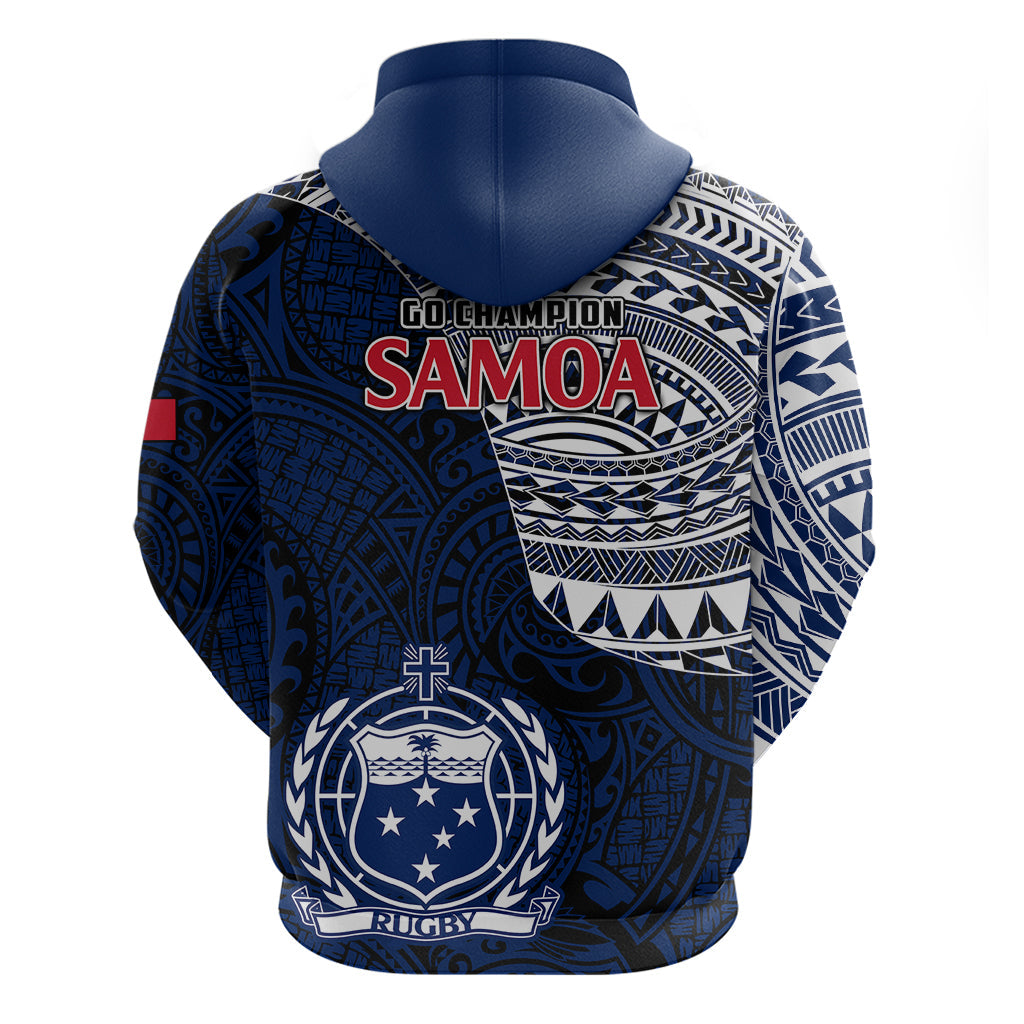 Samoa Rugby Hoodie Proud Samoa World Cup 2023 LT9