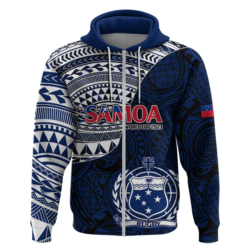 Custom Samoa Rugby Hoodie Proud Samoa World Cup 2023 LT9