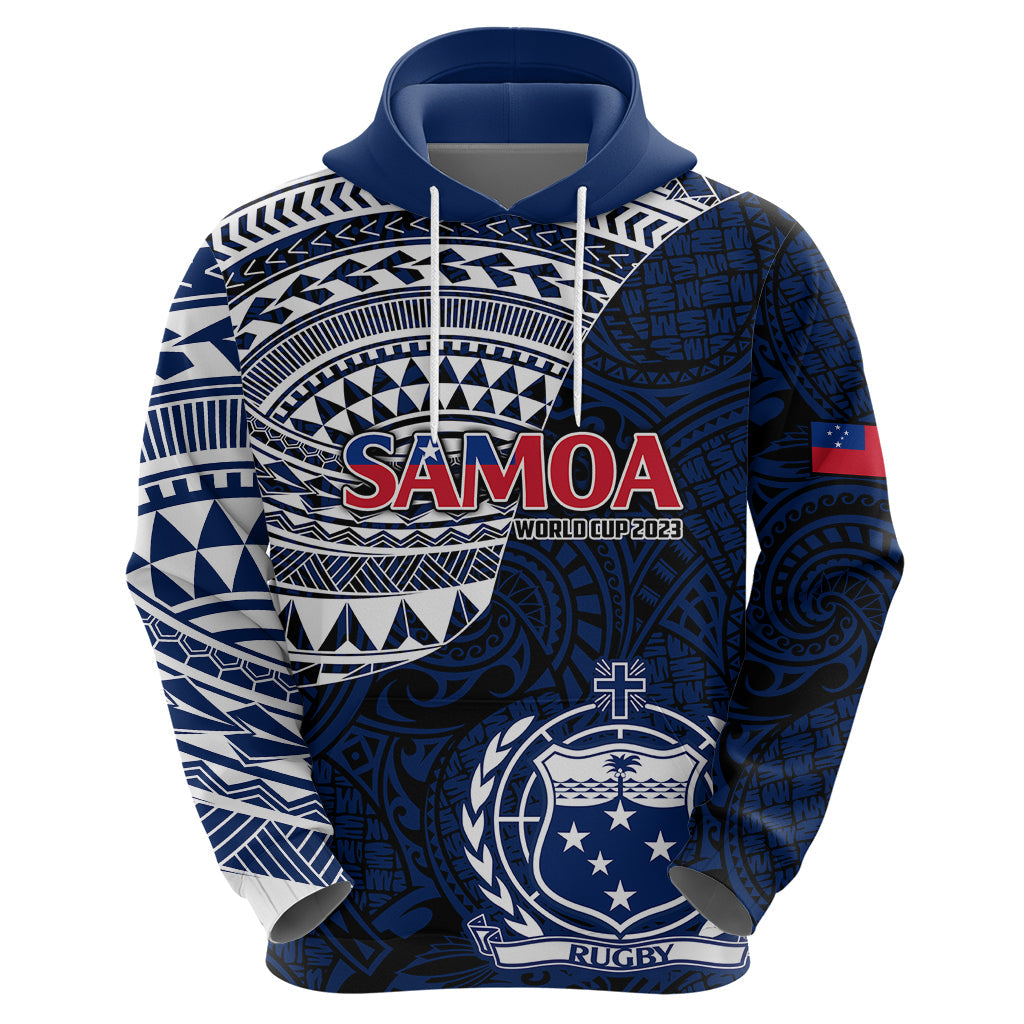 Custom Samoa Rugby Hoodie Proud Samoa World Cup 2023 LT9