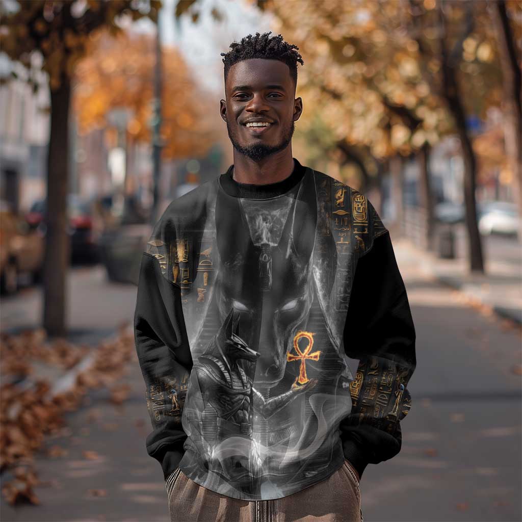Mythical Anubis Sweatshirt The Egyptian God of Death LT9