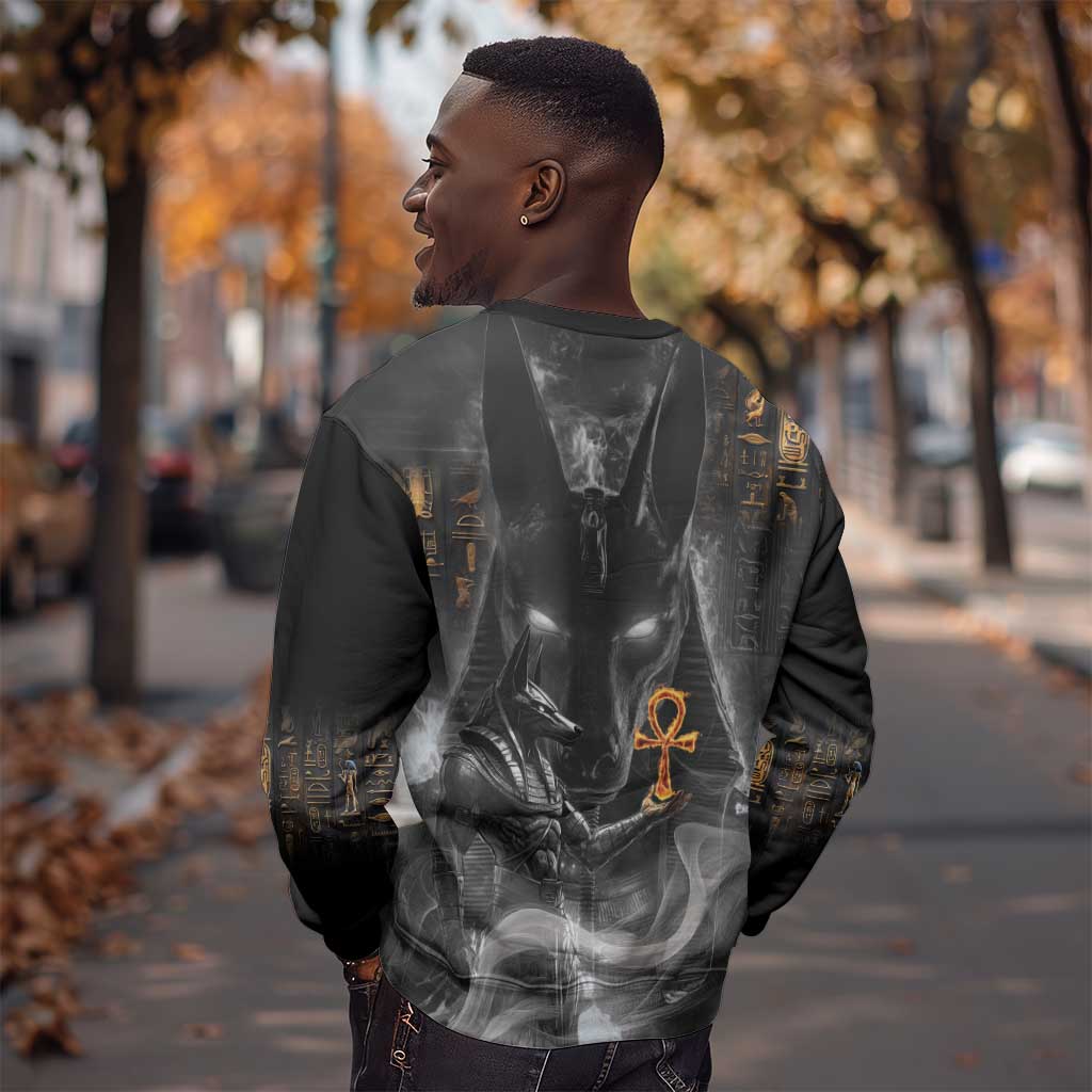 Mythical Anubis Sweatshirt The Egyptian God of Death LT9
