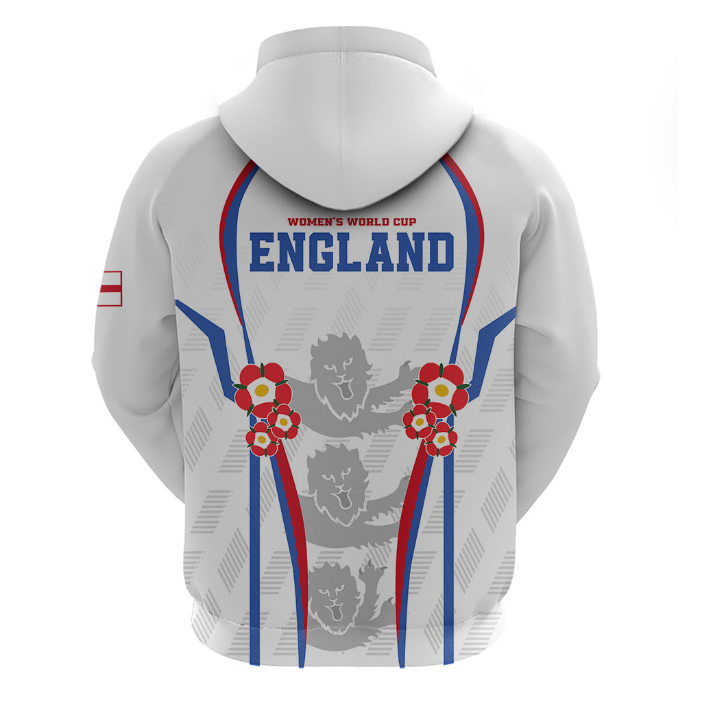 England Women Football Hoodie Three Lions Go World Cup 2023 LT9