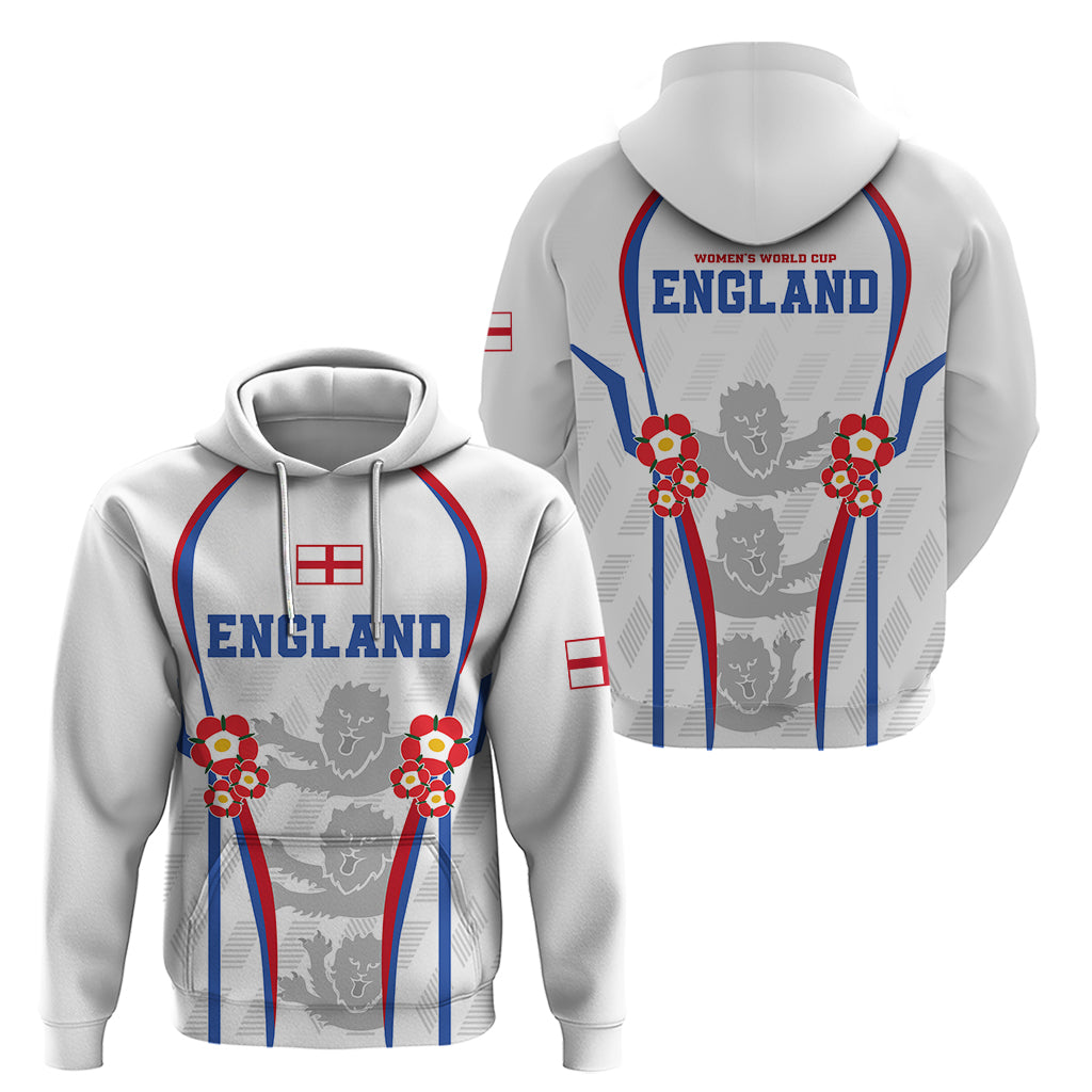 England Women Football Hoodie Three Lions Go World Cup 2023 LT9