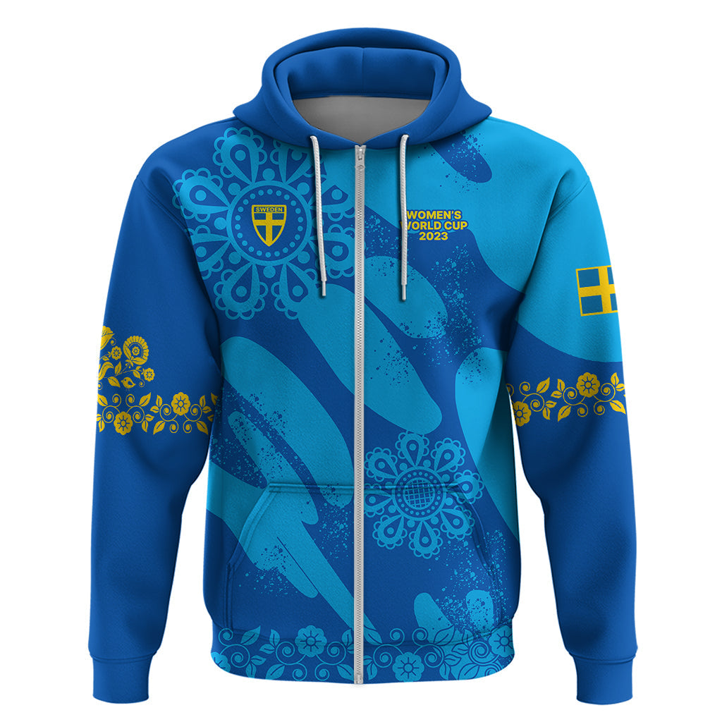 Sweden Women Football Hoodie Blagult World Cup 2023 LT9