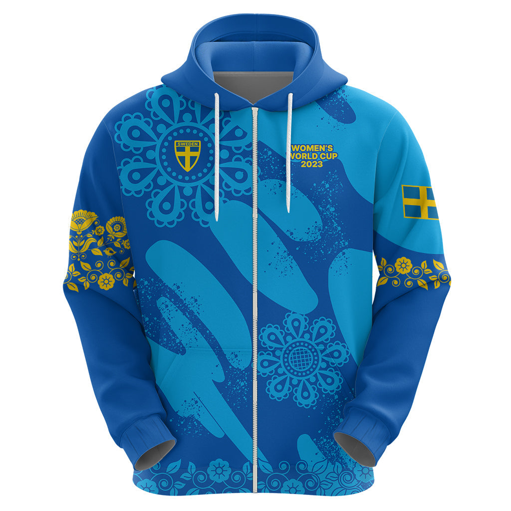 Sweden Women Football Hoodie Blagult World Cup 2023 LT9