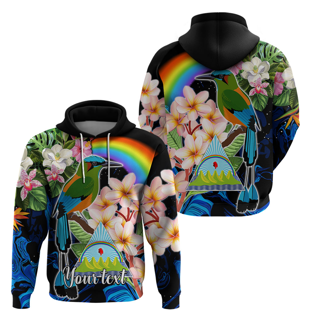 Personalised Nicaragua Hoodie Guardabarranco and Beauty Sacuanjoche Sprit LT9