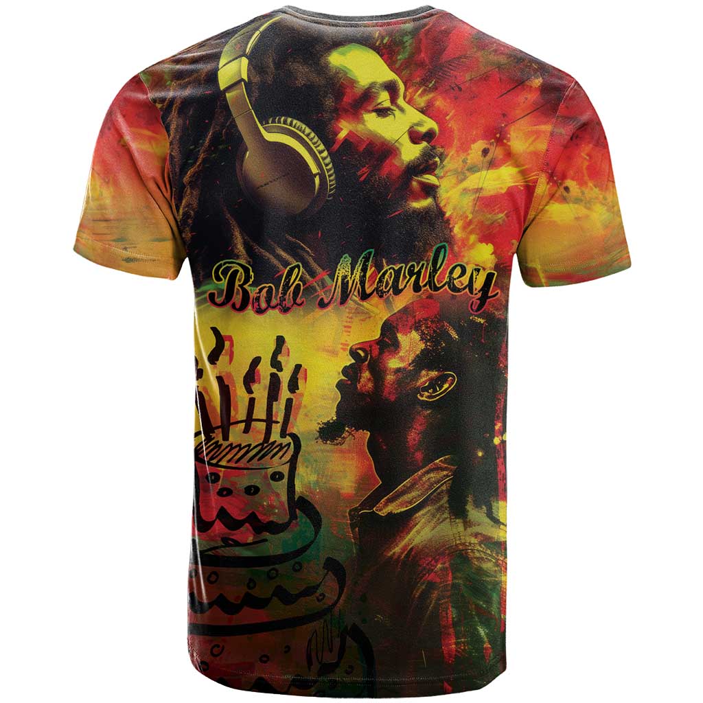 Happy Birthday King of Reggae T shirt LT9