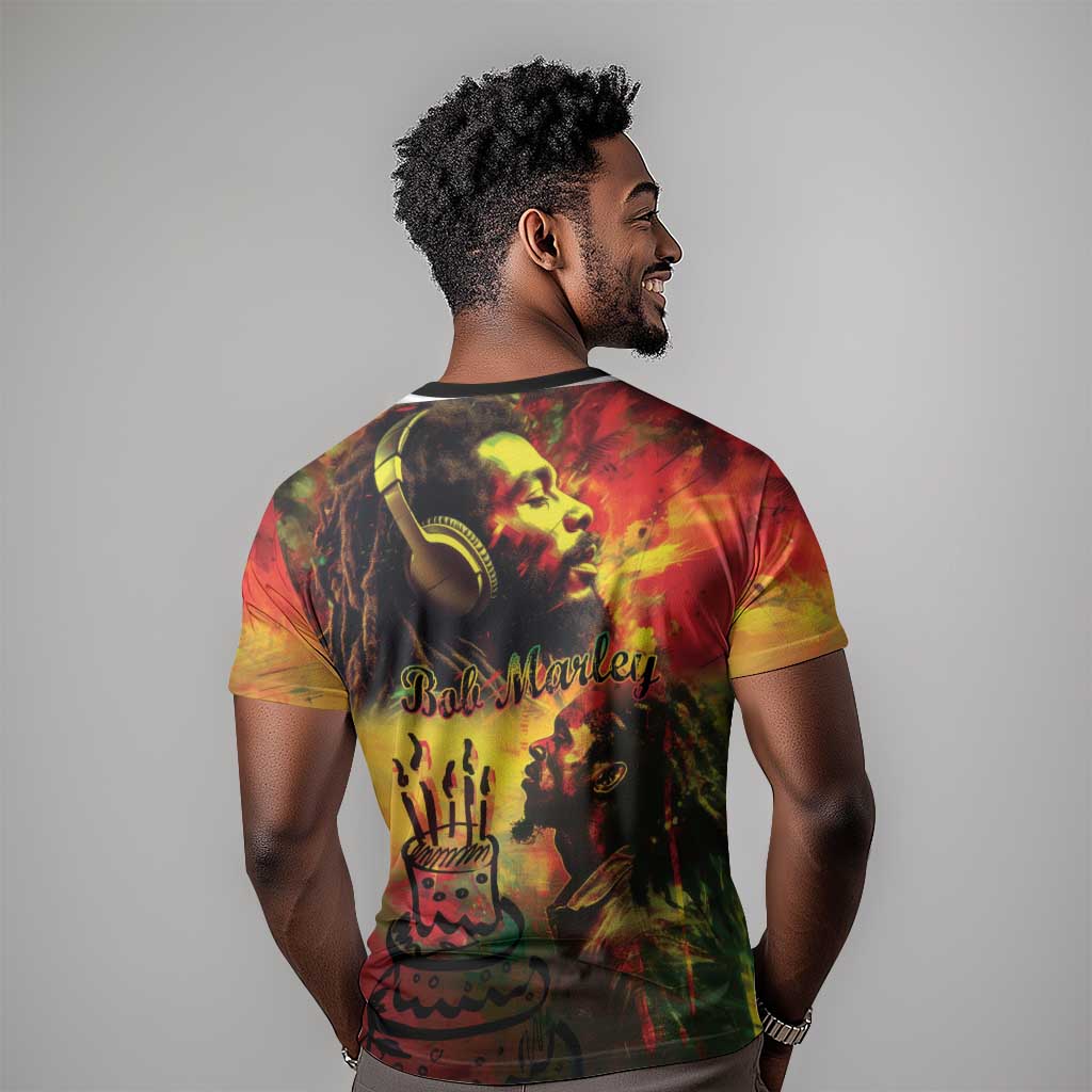 Happy Birthday King of Reggae T shirt LT9