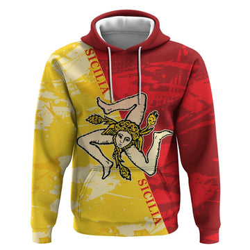 La Bandiera Regione Siciliana Hoodie LT9