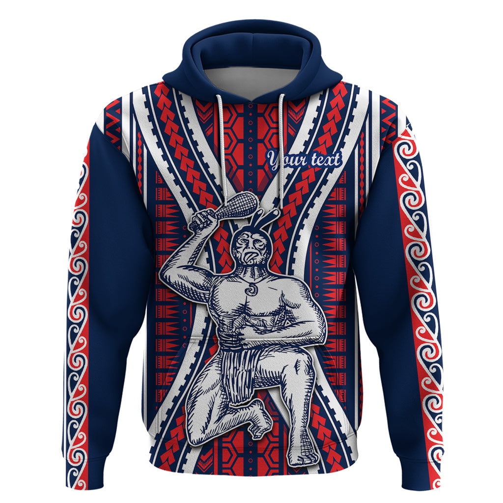 Personalised Aotearoa Father's Day Gift For Dad Hoodie Aroha Ahau Ki A Koe Papa - Maori Style Pattern LT9
