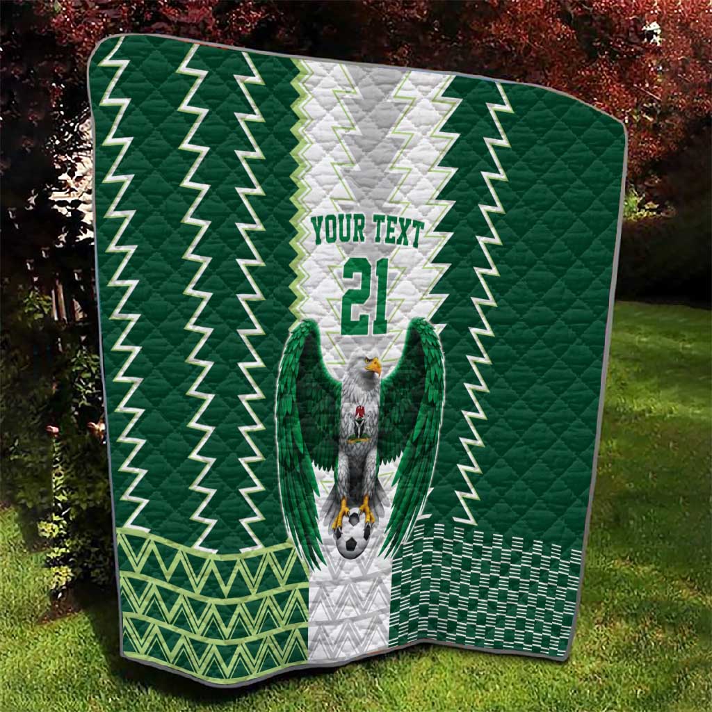 Custom Football African Nigeria Quilt Classic 20-21 Home Jersey LT9