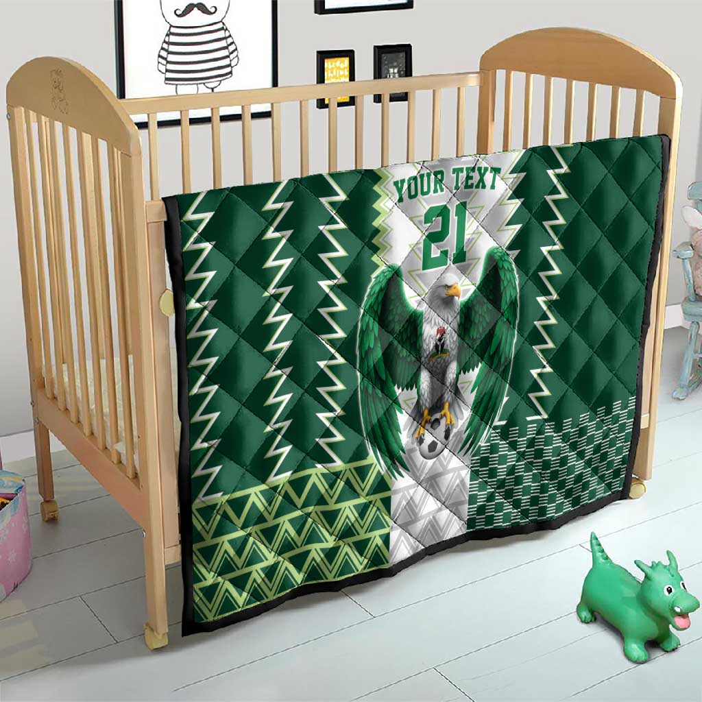 Custom Football African Nigeria Quilt Classic 20-21 Home Jersey LT9