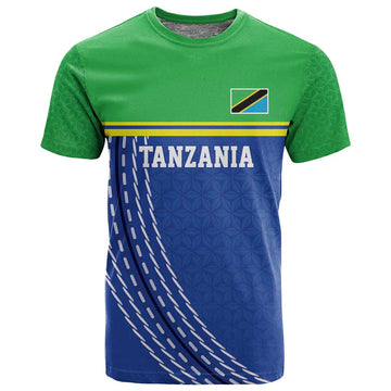 Custom Cicket African Tanzania T shirt The Cows Tanzania Pattern LT9