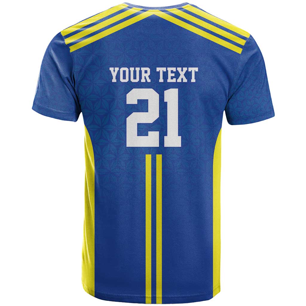 Custom Football African Tanzania T shirt Taifa Stars Go Champion LT9