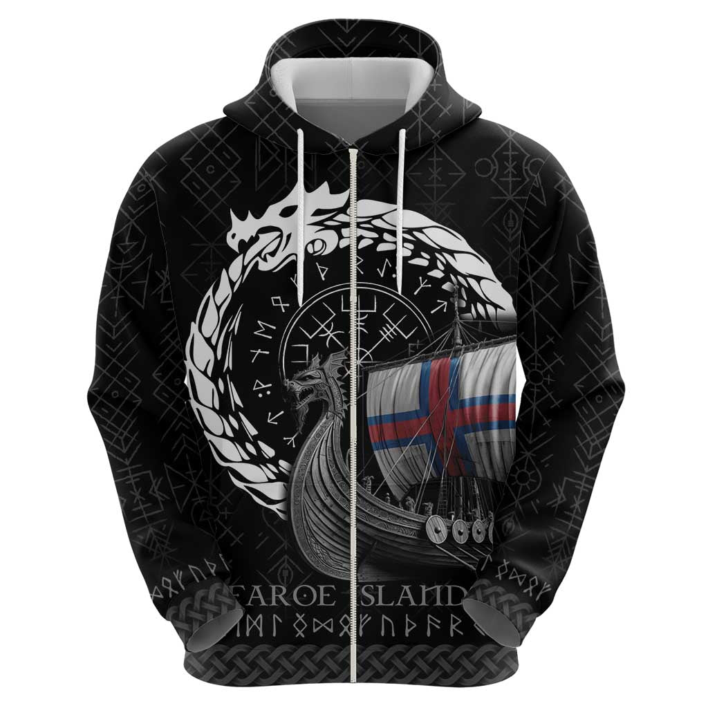 Faroe Islands Viking Drakkar Hoodie Viking Blood LT9
