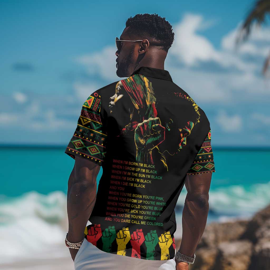 When I'm Born I'm Black Hawaiian Shirt Black History Black Month LT9