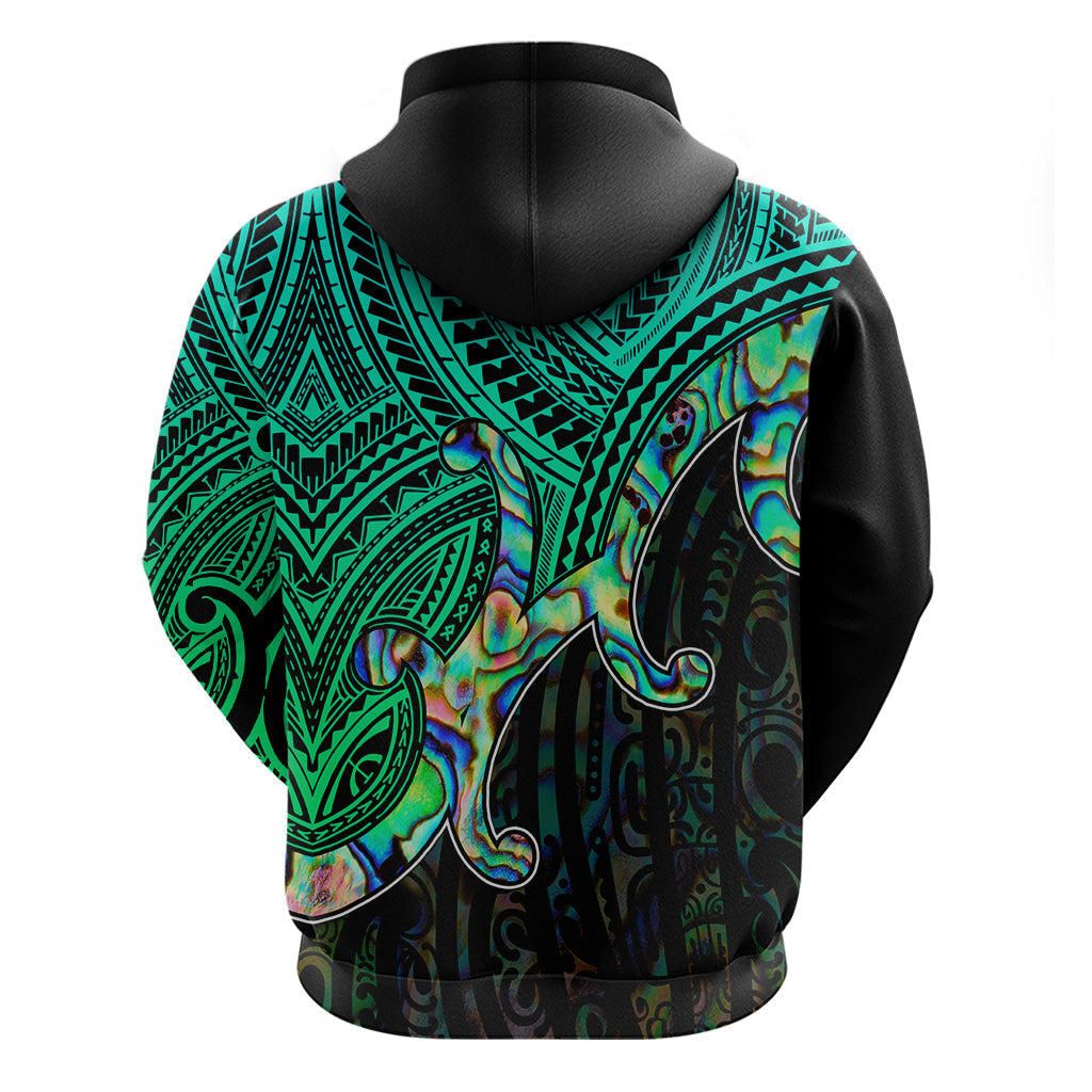 Maori Hoodie Aotearoa Papua Shell with Tribal Pattern LT9