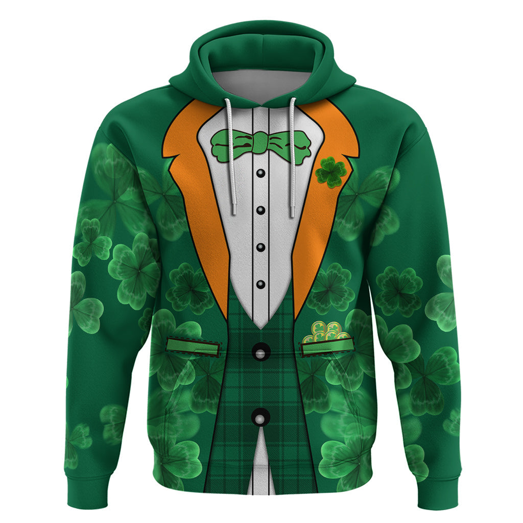 Happy St Patricks Day We Wear Green Suit Hoodie LT9