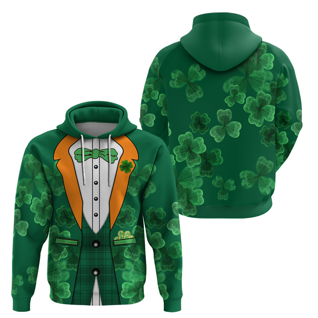 Happy St Patricks Day We Wear Green Suit Hoodie LT9