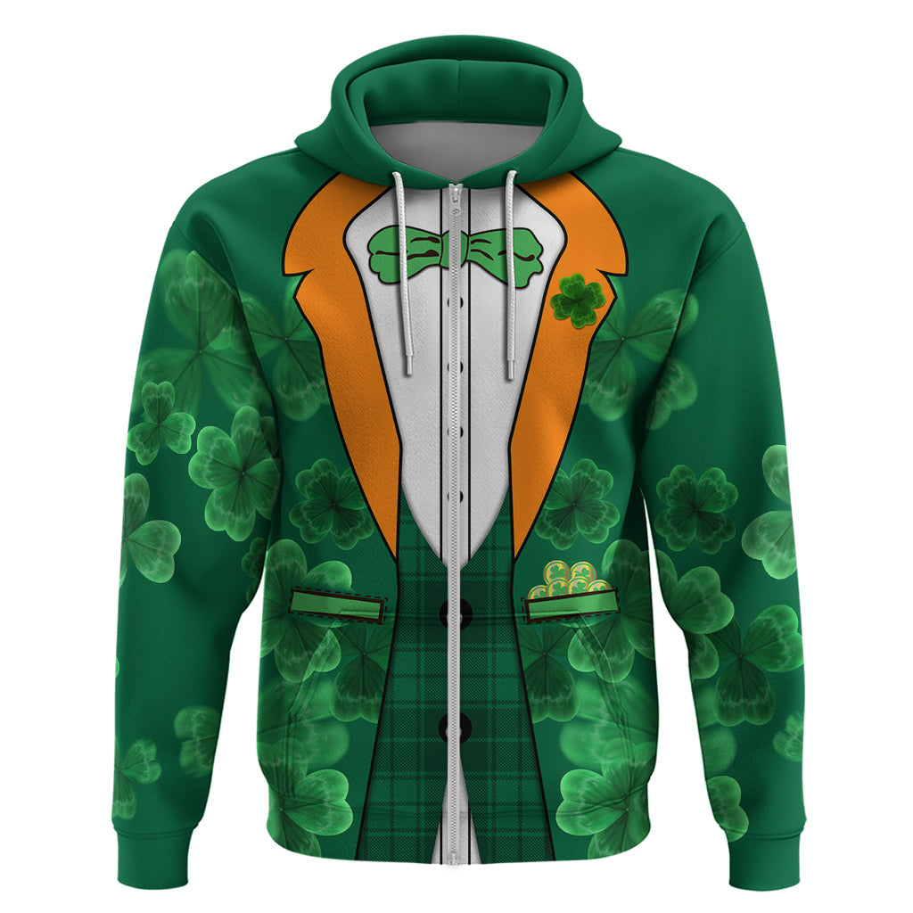 Happy St Patricks Day We Wear Green Suit Hoodie LT9