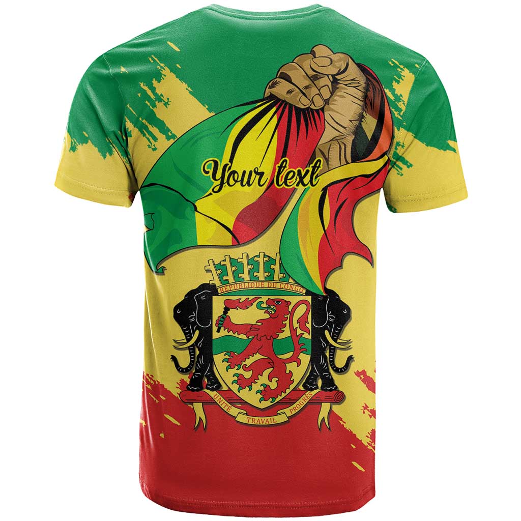 Republic of The Congo Independence Day Personalized T shirt Congo-Brazzaville Since 1960 LT9