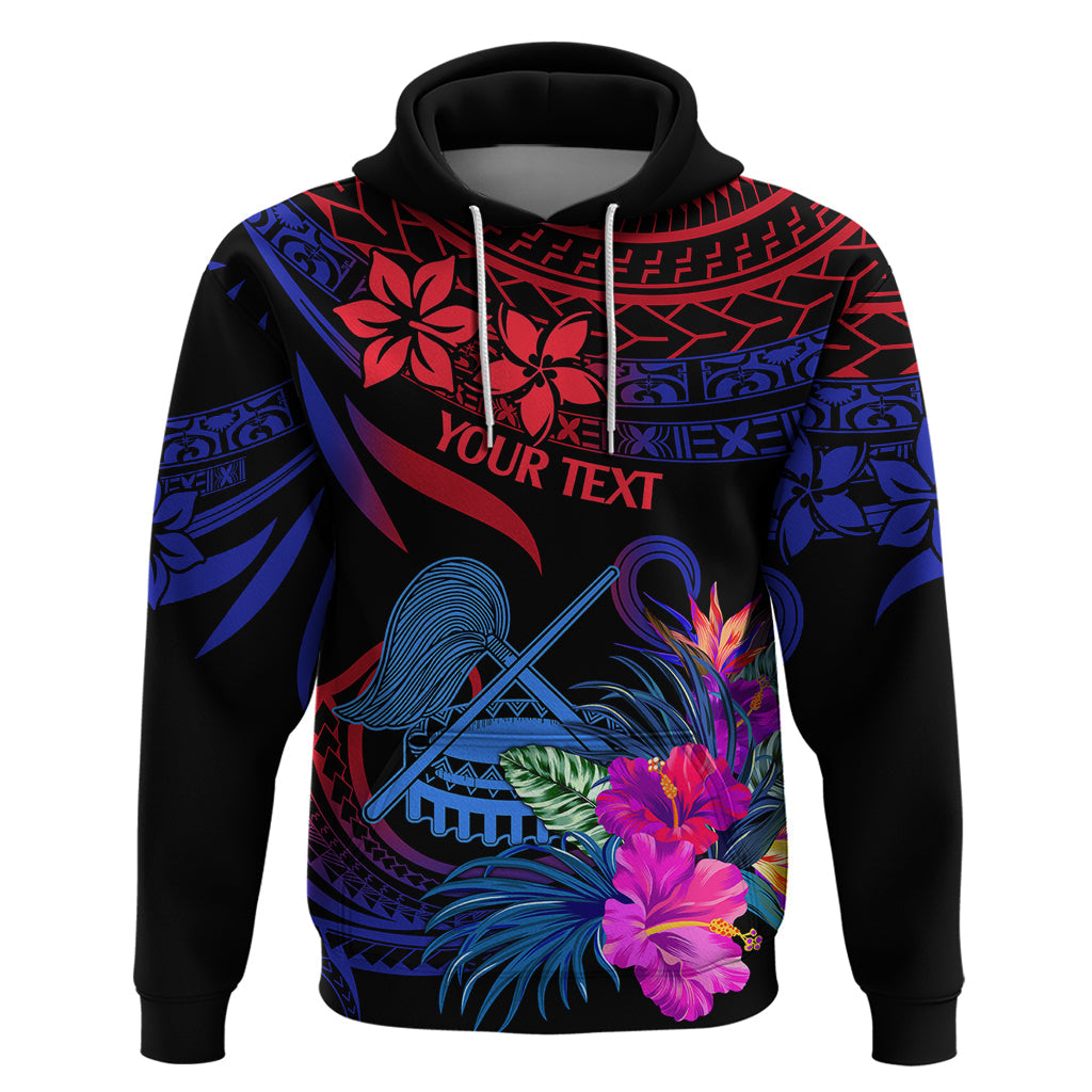 Custom American Samoa Hoodie Manu'a Cession Day Polynesian Tribal LT9