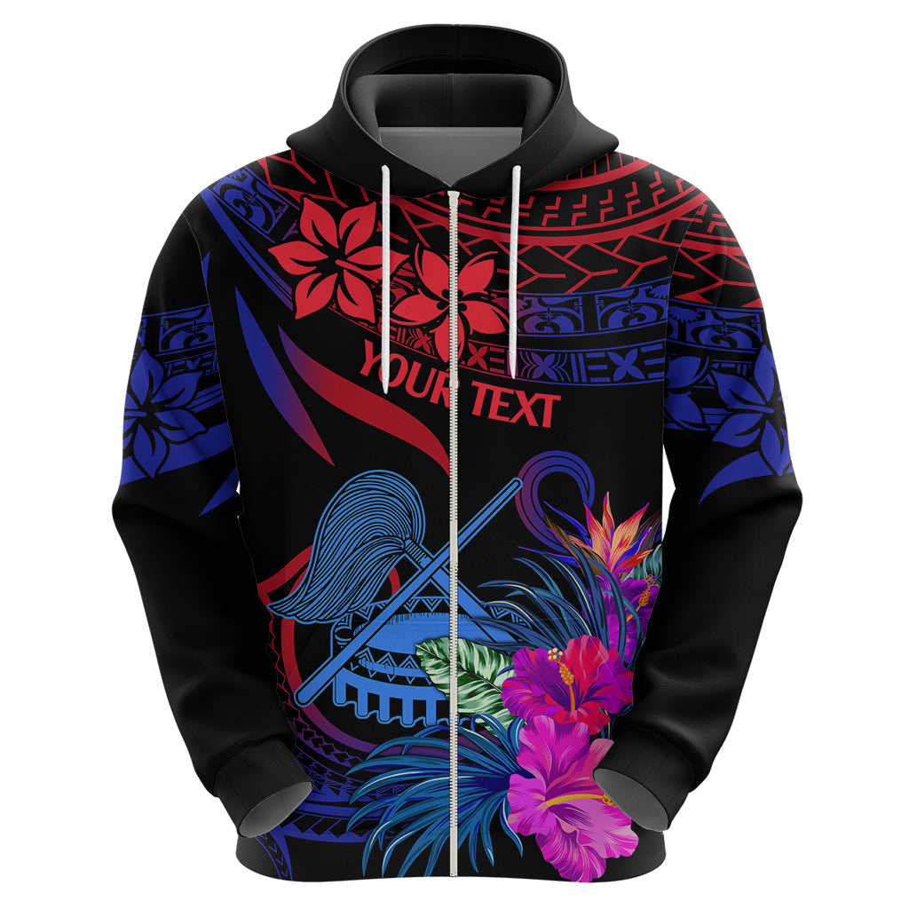 Custom American Samoa Hoodie Manu'a Cession Day Polynesian Tribal LT9