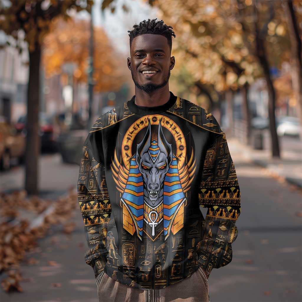Egyptian Anubis Sweatshirt Ancient Egypt Culture LT9