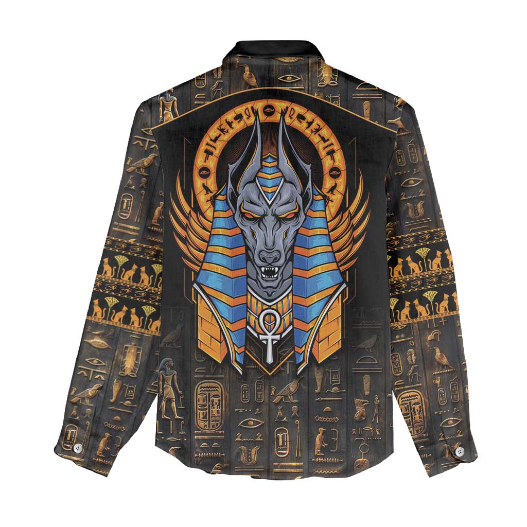 Egyptian Anubis Women Casual Shirt Ancient Egypt Culture LT9