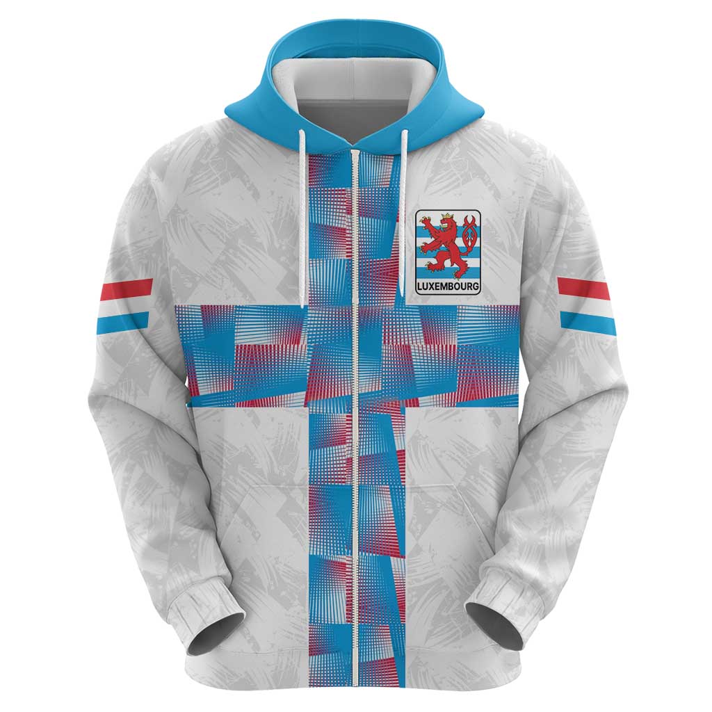 Luxembourg Football Custom Hoodie Les Lions Rouges LT9