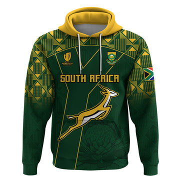 Springboks Rugby Hoodie South Africa Go Champions World Cup 2023 LT9
